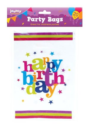 Time To Party 20 Party Bags