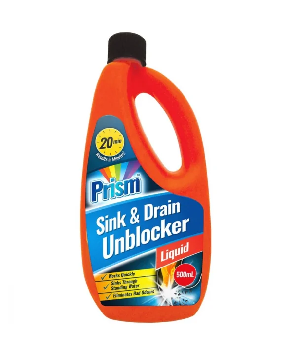 Premium Prism sink & drain unblocker liquid 500ml