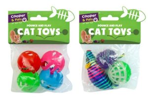 Cooper & Pals Pounce & Play Cat Toys