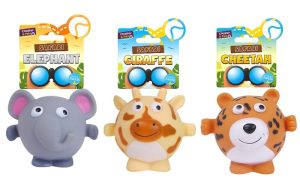 Cooper & Pals Squeaky Safari Dog Toys 3