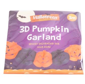 Halloween Pumpkin Garland Decoration 3m