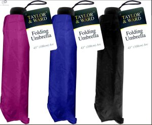 Folding Umbrella 43" Arc 3