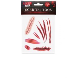 Murder Motel Scar Tattoos