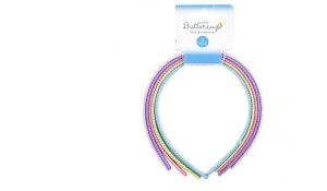 Buttercup Girls Fabric Alice Hair Bands Pack Of 5