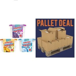 Aquavault Assorted Fragranced Interior Dehumidifier 400ml Pallet Deal