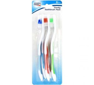 Pristine Gleam Toothbrushes Pack Of 6