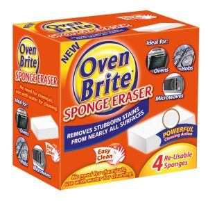 Oven Brite Sponge Eraser Pack Of 4