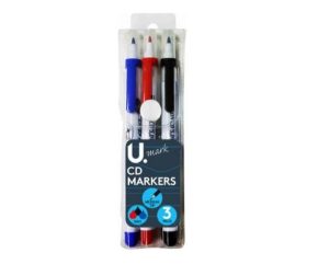 U. Cd Markers Pack Of 3