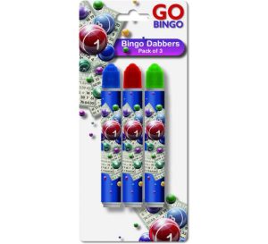 Go Bingo Bingo Dabbers Pack Of 3