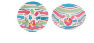 Bello Stripe Lolly Paper Bowl 13cm Pack Of 8