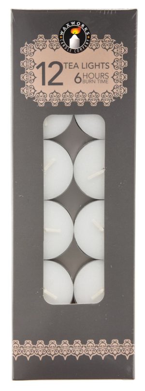 Waxworks 12 Tea Lights