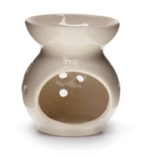 Pan Aroma Cream Ceramic Oil Burner