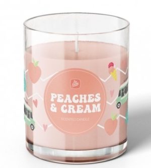 Pan Aroma Peaches & Cream Scented Candle 150g