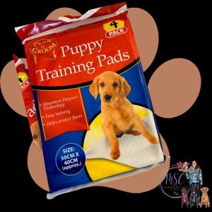 Pets Play Puppy Training Mats 50cm X 40cm Pack Of 4
