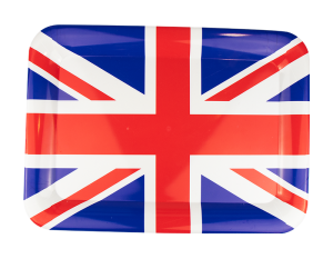 Pop Union Jack Printed Tray 42cm X 30cm
