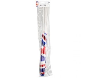 Pop Union Jack Flags Pack Of 5