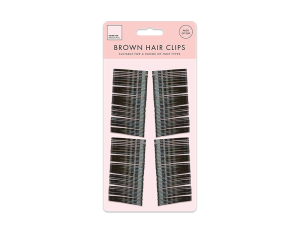 Forever Beautiful Brown Hair Clips Pack Of 200