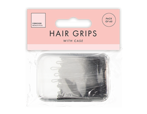 Forever Beautiful Hair Grips with Case Pack Of 60