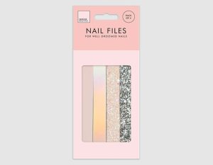 Forever Beautiful Assorted Nail Files Pack Of 4