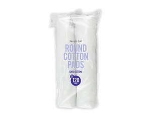 Simply Soft Round Cotton Pads Pack Of 2 x 120