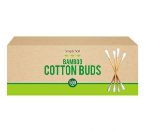 Simply Soft Biodegradable Bamboo Cotton Buds Pack Of 500