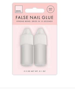 Forever Beautiful False Nail Glue 3g Pack Of 2