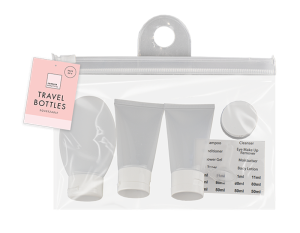 Forever Beautiful Squeezable Travel Bottle Set Pack Of 4