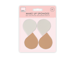 Forever Beautiful Teardrop Makeup Sponges Pack Of 4