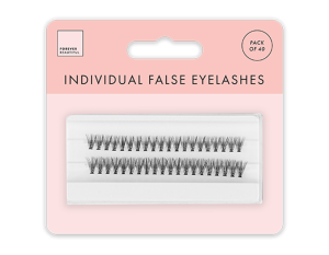 Forever Beautiful Assorted False Eyelashes Pack Of 40