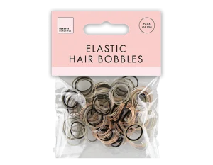 Forever Beautiful Mixed Round Elastic Hair Bobbles Pack Of 100