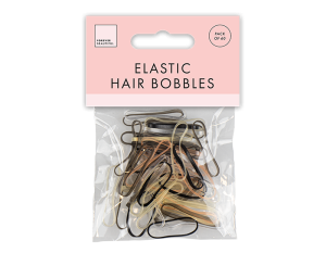 Forever Beautiful Mixed Stretched Elastic Hair Bobbles Pack Of 60