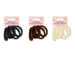 Forever Beautiful Medium Rolled Hair Bobbles Pack Of 20