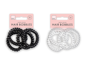 Forever Beautiful Large Coiled Hair Bobbles Pack Of 6
