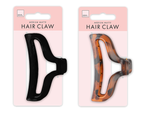 Forever Beautiful Medium Matte Hollow Hair Claw Clip