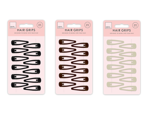 Forever Beautiful Large Hair Grips Pack Of 12