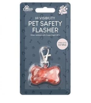 Kingdom Hi-Visibility Pet Safety Flasher