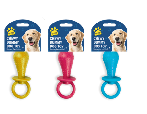 Kingdom Rubber Chewy Dummy Dog Toy