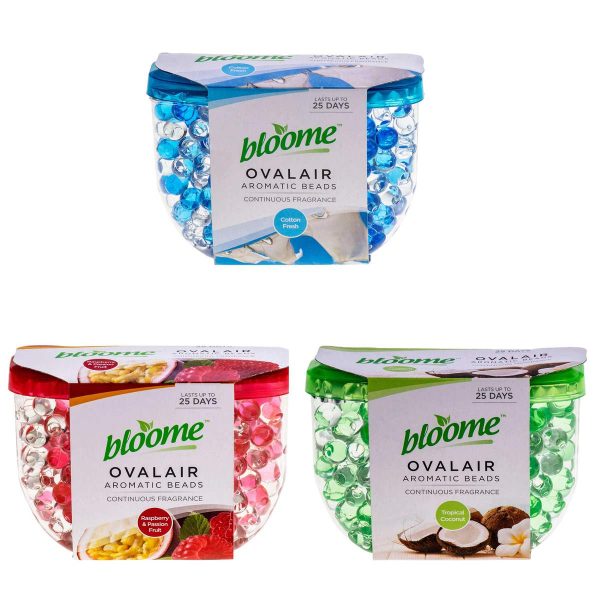 Premium Bloome ovalair aromatic beads fragrance 150g