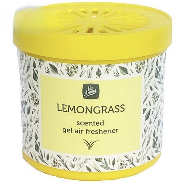 Premium Pan aroma lemongrass scented gel air freshener 190g