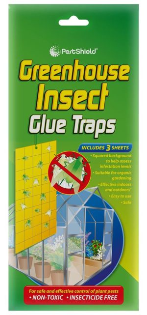 Pestshield Greenhouse Insect Glue Traps Pack Of 3