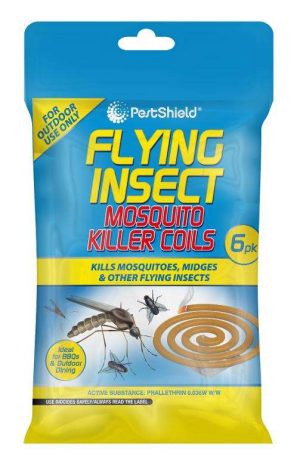 Pestshield Flying Insect Mosquito Killer Coils Pack of 6