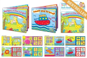 First Steps Soft Baby Bath Book