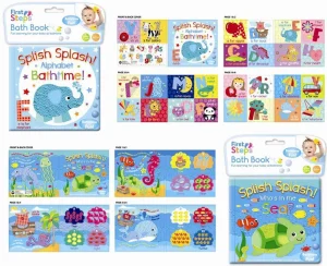 First Steps Soft PVC & Foam Baby Learning Bath Book
