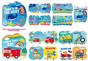 First Steps Colour-Changing Bath Book Designs
