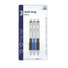 Premium Soft grip pens pack of 3
