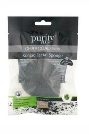 Purity Plus Charcoal Infused Konjac Facial Sponge