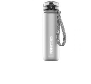 Proworks Leakproof Sports Water Bottle Grey 1l