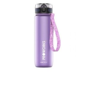 Proworks Leakproof Sports Water Bottle Purple Nitro 1l