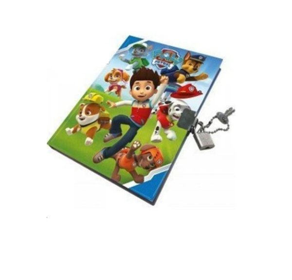 Premium Paw patrol secret diary with lock