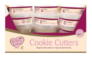 Queen Of Cakes Cookie Cutters Set